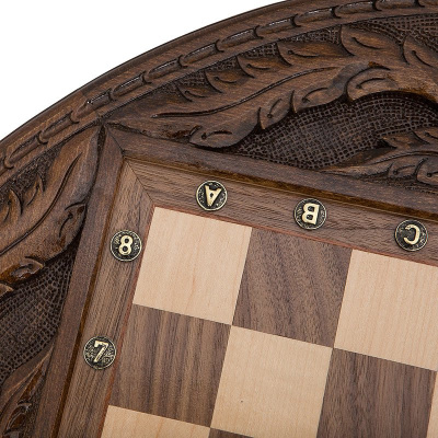 картинка Стол ломберный шахматный "Круг Света", Haleyan от магазина Gamesdealer.ru