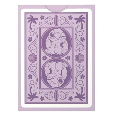 картинка Карты "Disney Bicycle Stitch Purple" от магазина Gamesdealer.ru