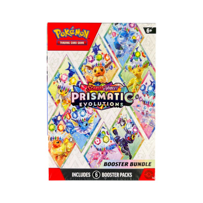 картинка Pokemon Scarlet & Violet: Prismatic Evolutions Booster Bundle for Pokemon TCG Набор бустеров Покемон от магазина Gamesdealer.ru