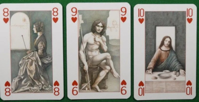 картинка Карты "Leonardo Da Vinci Playing Cards" от магазина Gamesdealer.ru