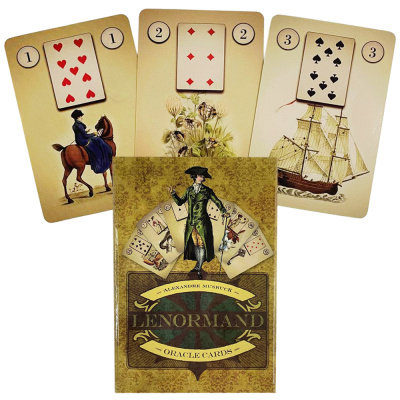 картинка Карты Таро "Lenormand Oracle Cards" Red Feather / Оракул Ленорман от магазина Gamesdealer.ru