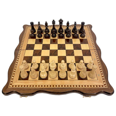 картинка Шахматы Турнирные-3 инкрустация 40, AZ108, Zeynalyan от магазина Gamesdealer.ru