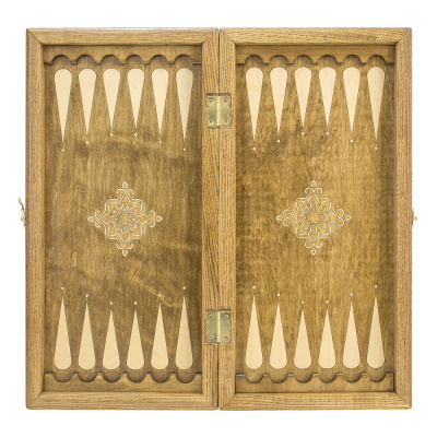 картинка Шахматная доска "Сенатор" 40 см, ясень, Partida от магазина Gamesdealer.ru