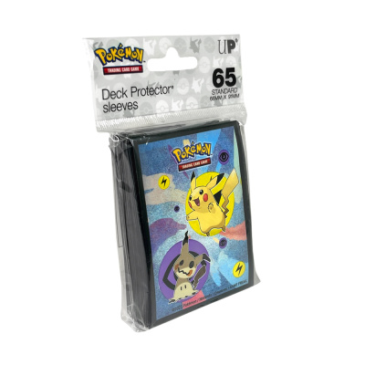 картинка Ultra PRO Pokemon Pikachu & Mimikyu Standard Deck Protector Sleeves (65ct) for Pokemon от магазина Gamesdealer.ru