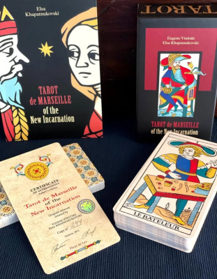 картинка Карты Таро "Tarot de Marseille of the New Incarnation", Tarotmania / Марсельское Таро Нового Воплоще от магазина Gamesdealer.ru