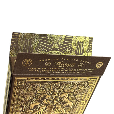 картинка Карты "Theory11 Harry Potter Deck - Yellow (Hufflepuff)" от магазина Gamesdealer.ru