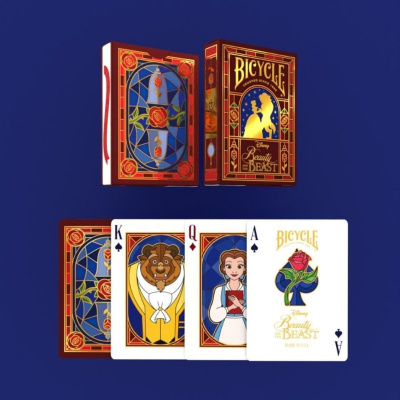 картинка Карты "Bicycle Disney Beauty and the Beast" от магазина Gamesdealer.ru