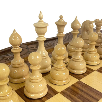 картинка Шахматы резные в ларце 50, Haleyan от магазина Gamesdealer.ru