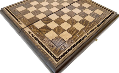 картинка Доска шахматная резная "Олимпик" 30, Ustyan от магазина Gamesdealer.ru