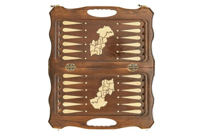 картинка Шахматы + Нарды резные Арарат 2 40, Haleyan от магазина Gamesdealer.ru