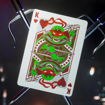 картинка Карты "Theory11 Teenage Mutant Ninja Turtles Playing Cards" от магазина Gamesdealer.ru