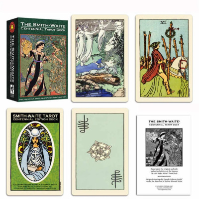 картинка Карты Таро "Swith-Waite Centennial Tarot Deck" US Games / Таро Уэйта-Смитт Памятный Набор от магазина Gamesdealer.ru