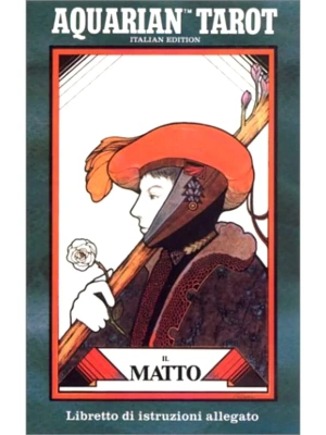 картинка Карты Таро "Aquarian Tarot Deck Italian Edition" US Games / Колода Водолея от магазина Gamesdealer.ru