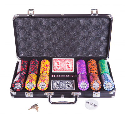 картинка Набор для покера TOURNAMENT 300 фишек от магазина Gamesdealer.ru