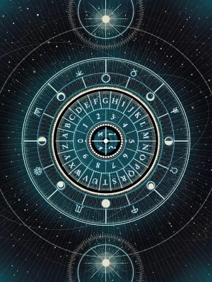 картинка Маятник "Magic in Motion Oracle Pendulum" Lo Scarabeo / Набор волшебного маятника в движении Lo Scar от магазина Gamesdealer.ru