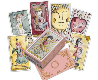 картинка Карты Таро "Tarot de Luz by Aitor Saraiba" Fournier / Колода Света от магазина Gamesdealer.ru