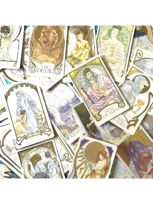 картинка Карты Таро "Ethereal Visions Illuminated Tarot" US Games / Таро Эфирных Видений от магазина Gamesdealer.ru