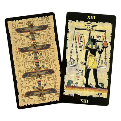 картинка Карты Таро "Berit/Gonard/Alasia Egyptian Tarot Set" Lo Scarabeo / Египетский набор Таро от магазина Gamesdealer.ru