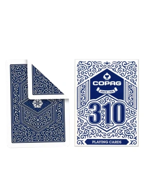 Карты "Copag 310 Double Back blue"