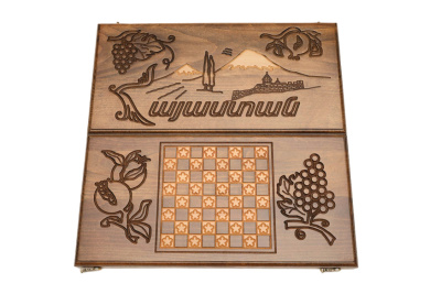 картинка Нарды резные "Хайастан" 50, Haleyan от магазина Gamesdealer.ru