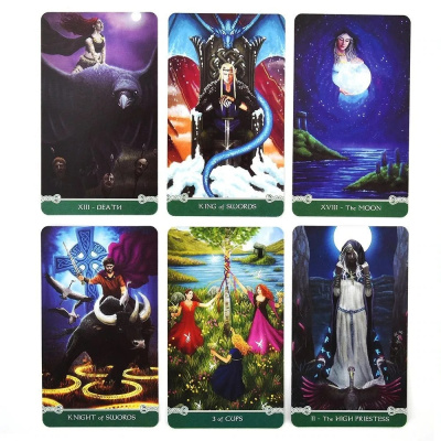 картинка Карты Таро "Universal Celtic Tarot" Reprint / Универсальное Таро Кельтов TAROMANIA от магазина Gamesdealer.ru