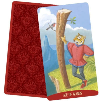 картинка Карты Таро "Royal Animals Tarot Cards" Lo Scarabeo / Королевские Животные Карты Таро от магазина Gamesdealer.ru