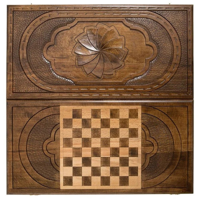 картинка Нарды резные "Бесконечность", Mirzoyan от магазина Gamesdealer.ru