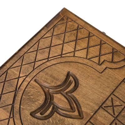 картинка Нарды резные "Цветок", Ustyan от магазина Gamesdealer.ru