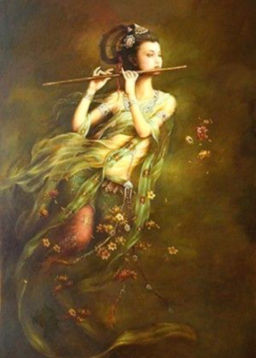 картинка Карты Таро "Kuan Yin Oracle" Blue Angel / Оракул Куан Инь от магазина Gamesdealer.ru