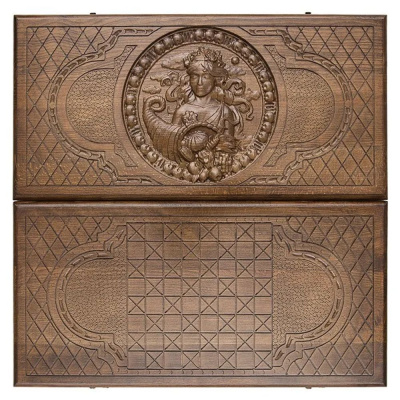 картинка Нарды резные "Зодиак Дева", Ustyan от магазина Gamesdealer.ru