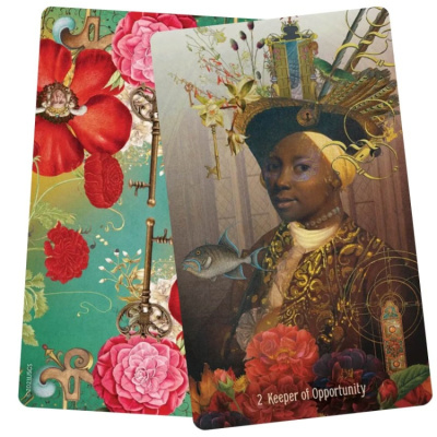 картинка Карты Таро "Unlocking the Secret Garden Oracle cards" US Games / Карты оракула Тайного сада  от магазина Gamesdealer.ru
