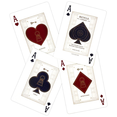 картинка Карты "Bicycle Cypher Standard Index" от магазина Gamesdealer.ru