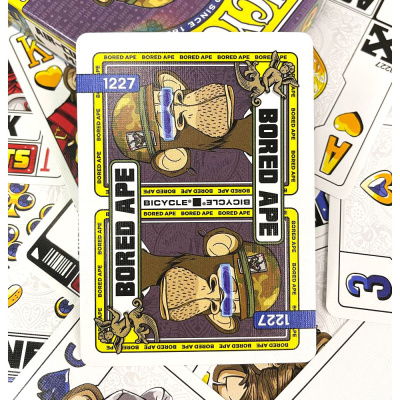 картинка Карты "Bicycle Bored Ape Standard Index" от магазина Gamesdealer.ru
