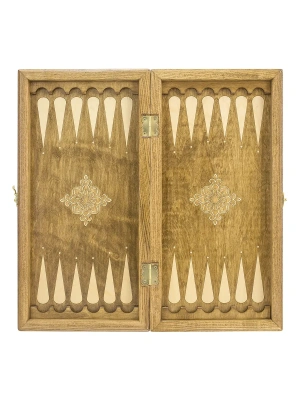 картинка Шахматы + Шашки + Нарды 3 в 1 "Сенатор 5", 40 см, ясень, Partida от магазина Gamesdealer.ru