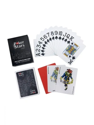 картинка Карты «Poker Stars» Copag 100% пластик, черные от магазина Gamesdealer.ru