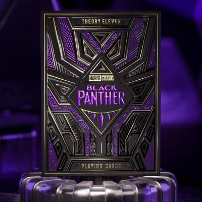 картинка Карты "Theory11 Black Panther Playing Cards" магазин Gamesdealer.ru являющийся официальным дистрибьютором в России  картинка Карты "Theory11 Black Panther Playing Cards" от магазина Gamesdealer.ru
