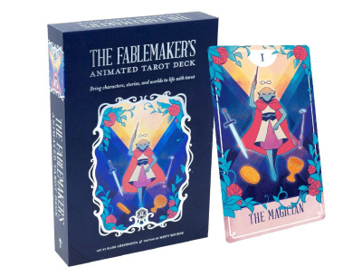 Карты Таро "Fablemaker's Animated Tarot Deck" HIT POINT PRESS/ Анимированные карты Таро Баснописца