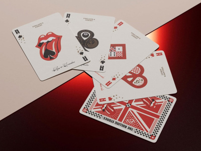 картинка Карты "Theory 11 The Rolling Stones playing cards" от магазина Gamesdealer.ru