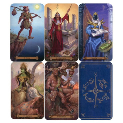 картинка Карты Таро "Modern Spellcasters Tarot Cards" Llewellyn / Таро Современного Заклинателя от магазина Gamesdealer.ru