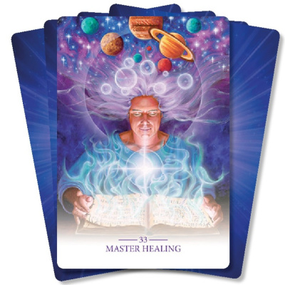 картинка Карты Таро "Lightworker Oracle cards" Blue Angel / Карты Оракула Работника Света от магазина Gamesdealer.ru