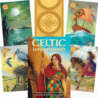 картинка Карты Таро "Celtic Lenormand" US Games / Кельтская Ленорман от магазина Gamesdealer.ru