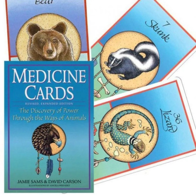 Карты Таро "Medicine Cards Expanded Edition" ST.MARTINS / Таро Медицины - расширенное издание