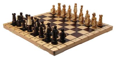 Шахматы "Магнат" (Польша, дерево, 55 х 28 х 6 см), Madon Шахматы "Магнат" (Польша, дерево, 55 х 28 х 6 см), Madon