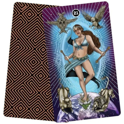 картинка Карты Таро "Global Fusion Intuitivi Tarot Cadrs" US Games / Интуитивное Таро Глобального Слияния от магазина Gamesdealer.ru