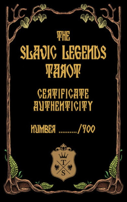 картинка Карты Таро The Slavic Legends Tarot - LIMITED EDITION Size 14cm, Taroteca / Славянские Легенды, Лими от магазина Gamesdealer.ru