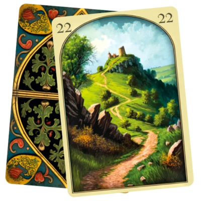 картинка Карты Таро "Medieval Lenormand Oracle" Lo Scarabeo / Средневековые Карты Оракула Ленорман от магазина Gamesdealer.ru