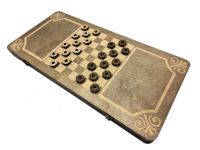 картинка Нарды Марс "Золотой Орнамент 2" большие (деревянные, 58 см, Россия), Partida от магазина Gamesdealer.ru