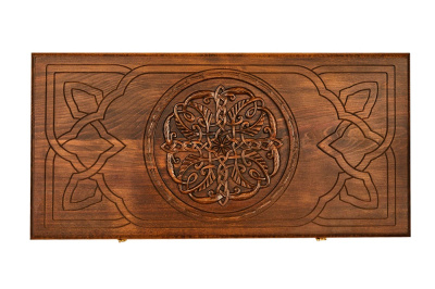 картинка Нарды резные "Орнамент 4" 60, Mkhitaryan от магазина Gamesdealer.ru