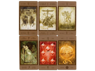 картинка Карты Таро "Fournier Luis Royo the Labyrinth Tarot" Fournier / Таро Лабиринт от магазина Gamesdealer.ru