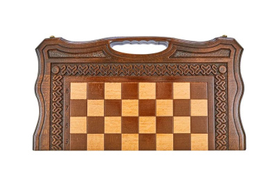 картинка Шахматы + нарды резные Бриз-2 50, Haleyan от магазина Gamesdealer.ru